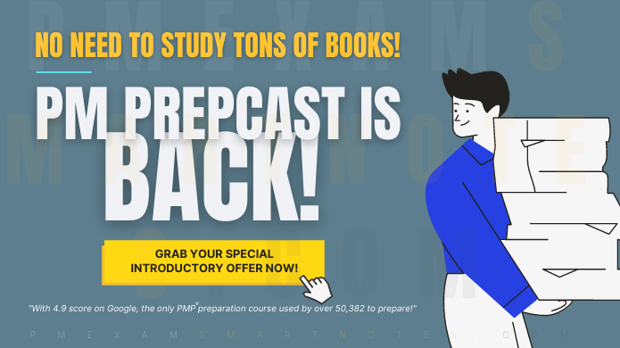 PM Prepcast cost is slashed, for the new PMP exam, grab at $50 off here today