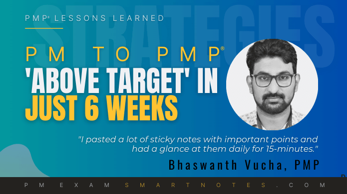 PMP Above Target in 6 weeks, says Bhaswanth
