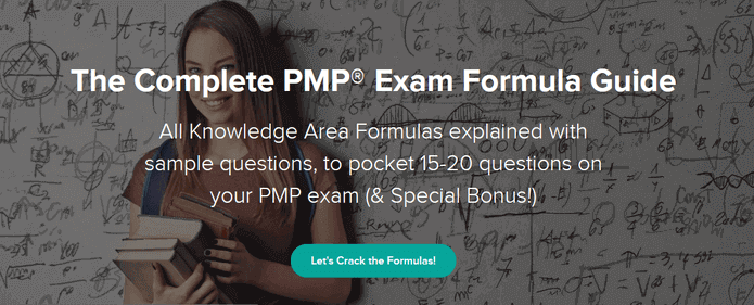 The complete PMP formula guide - grab 15-20 questions on the exam.