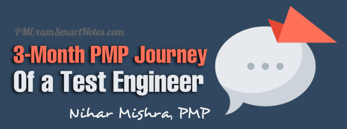 pmp journey qa test engineer nihar