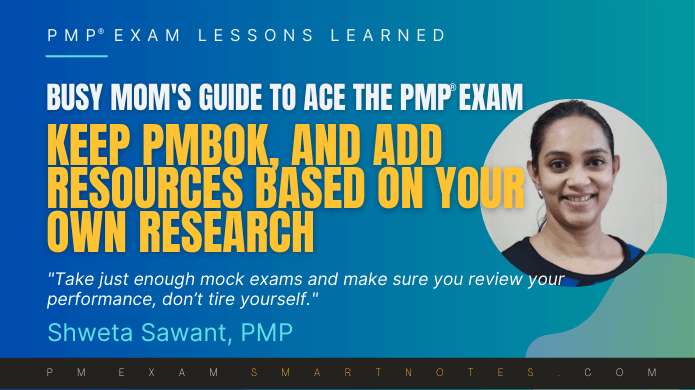 PMP® online exam secrets: Shweta shares in this interview