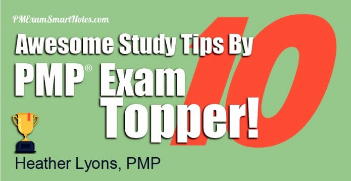 pmp study tips by heather lyons