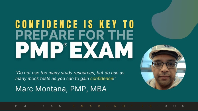 How to prepare for the PMP exam, is a question all have. Marc shows how he did it.